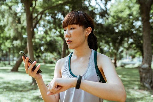 pexels-ketut-subiyanto-4426521.jpg woman wearing fitness watch
